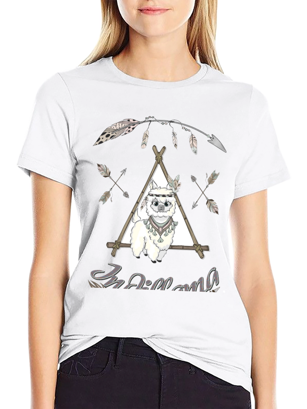 Llama Teepee T-Shirt