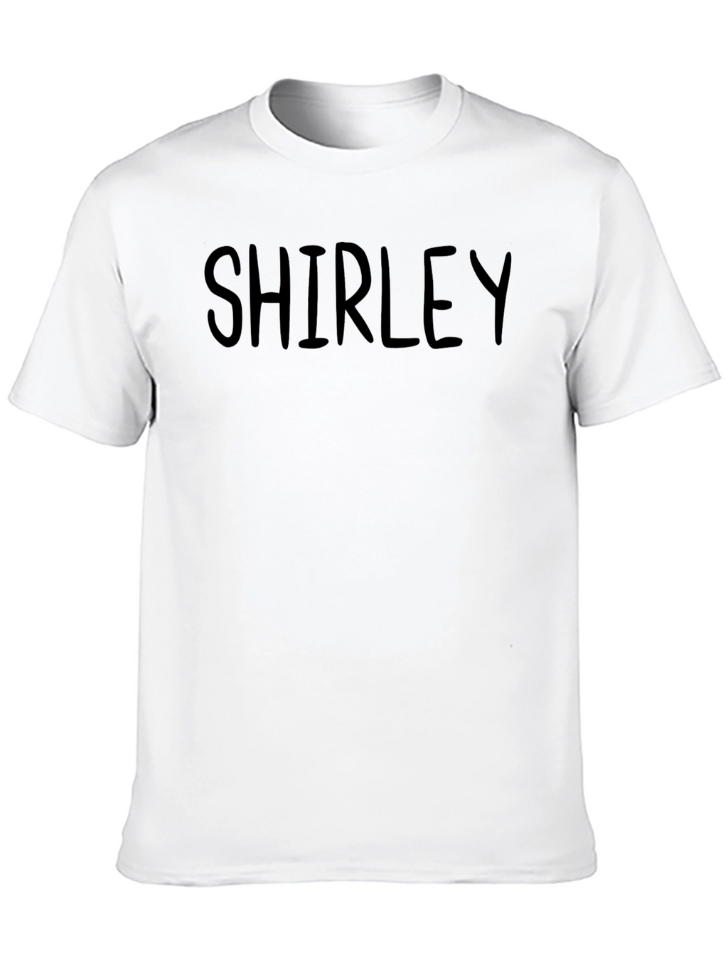 Shirley Black Tee Shirt - Comfortable Unisex Fit