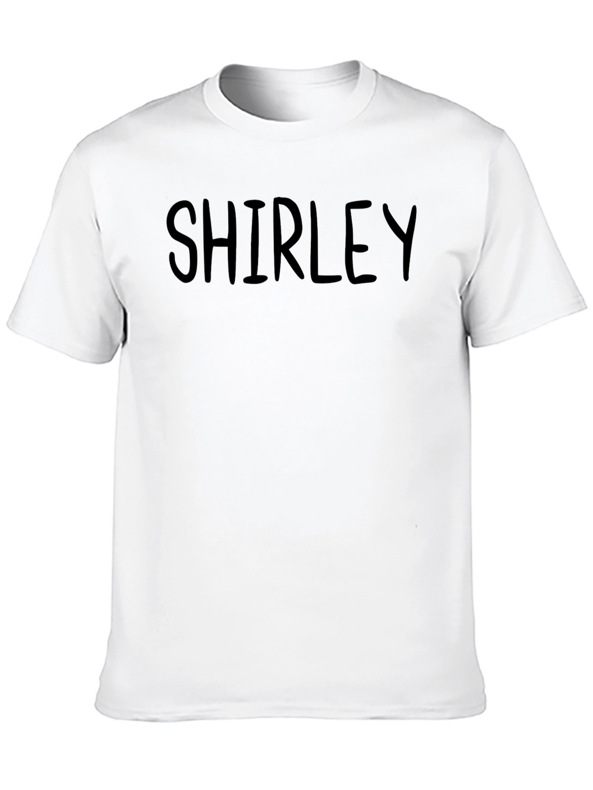 Shirley Black Tee Shirt - Comfortable Unisex Fit