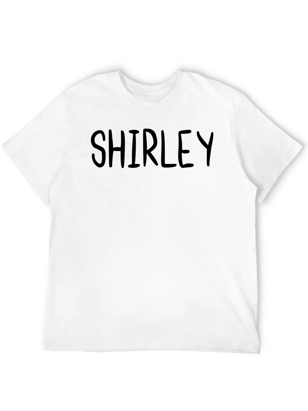 Shirley Black Tee Shirt - Comfortable Unisex Fit