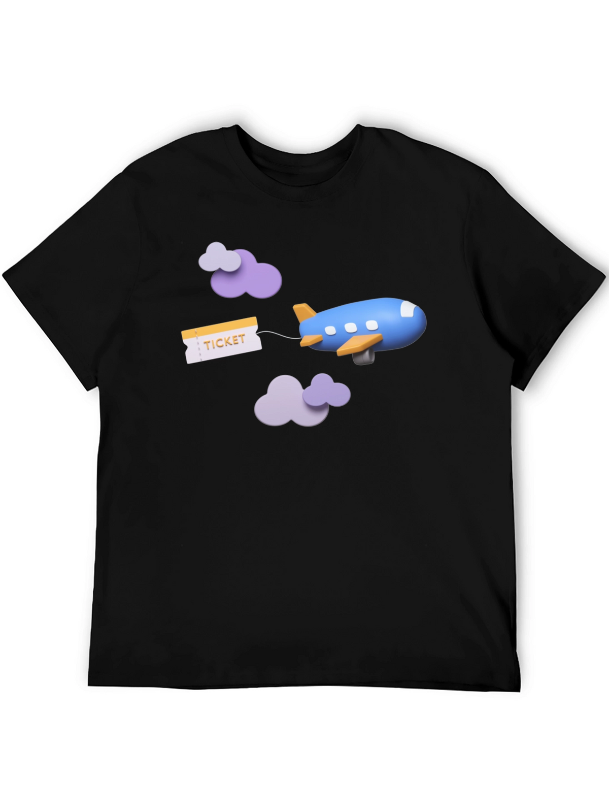 Travel Ticket Airplane T-Shirt