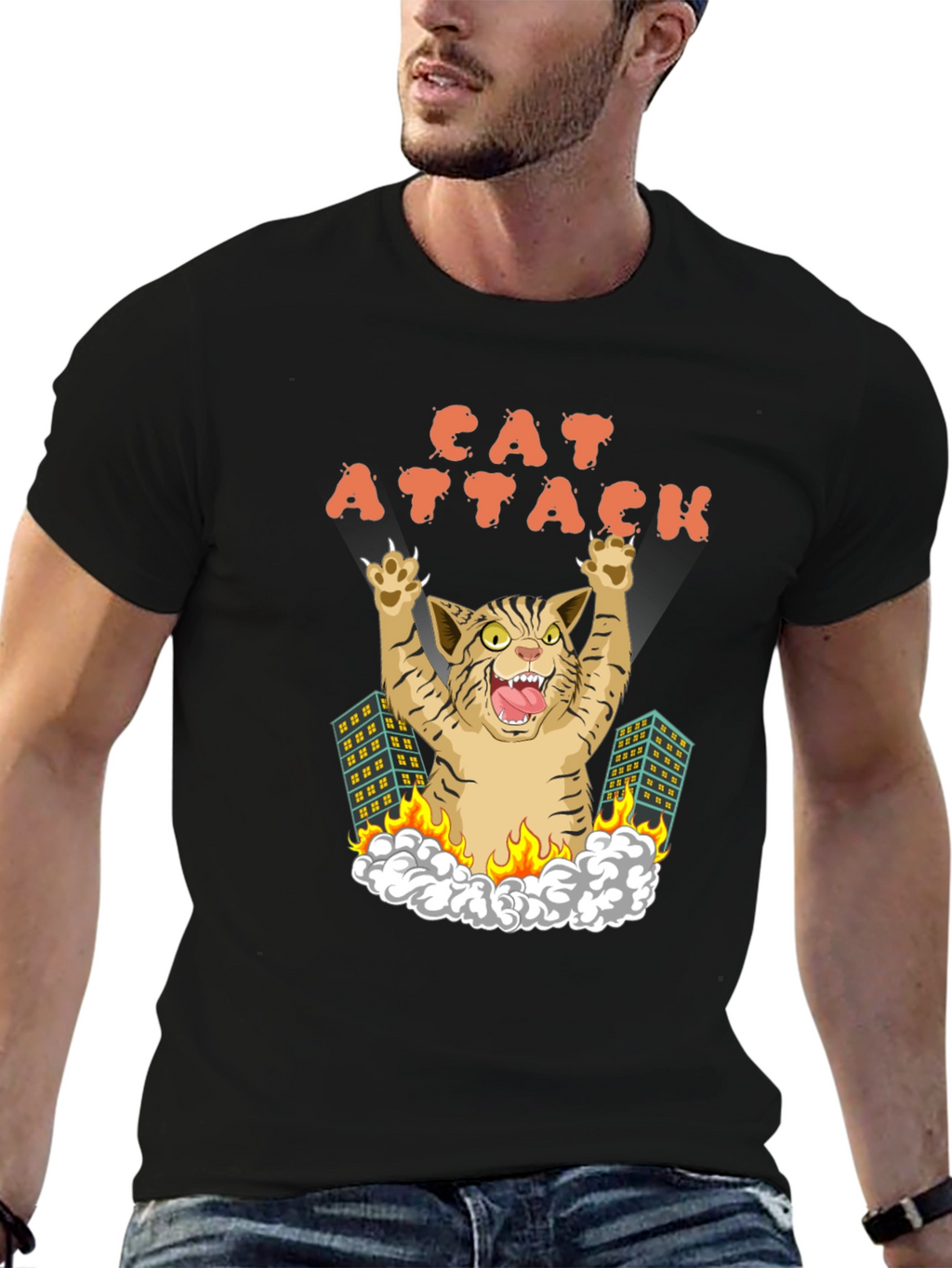Cat Attack T-Shirt