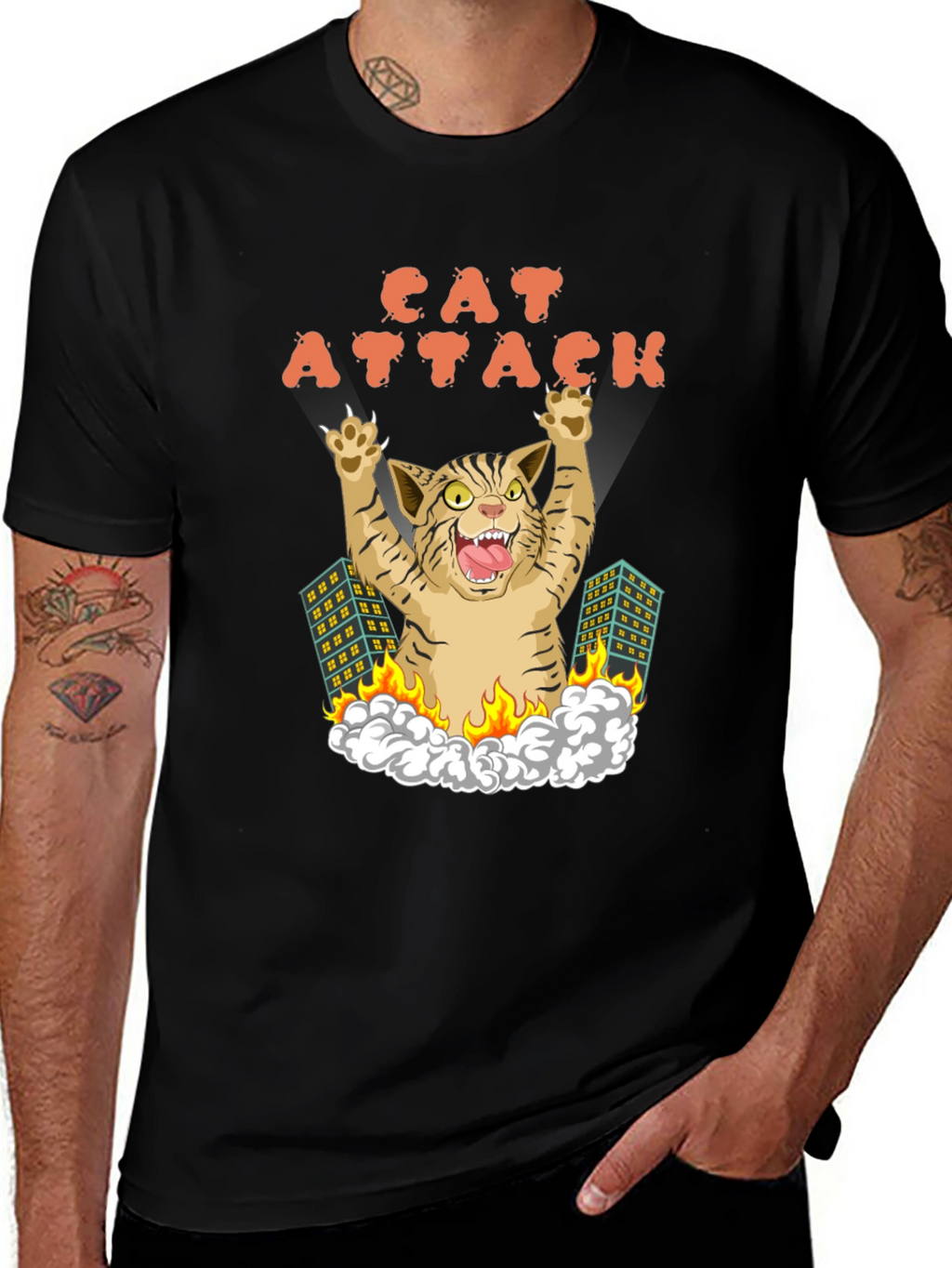 Cat Attack T-Shirt