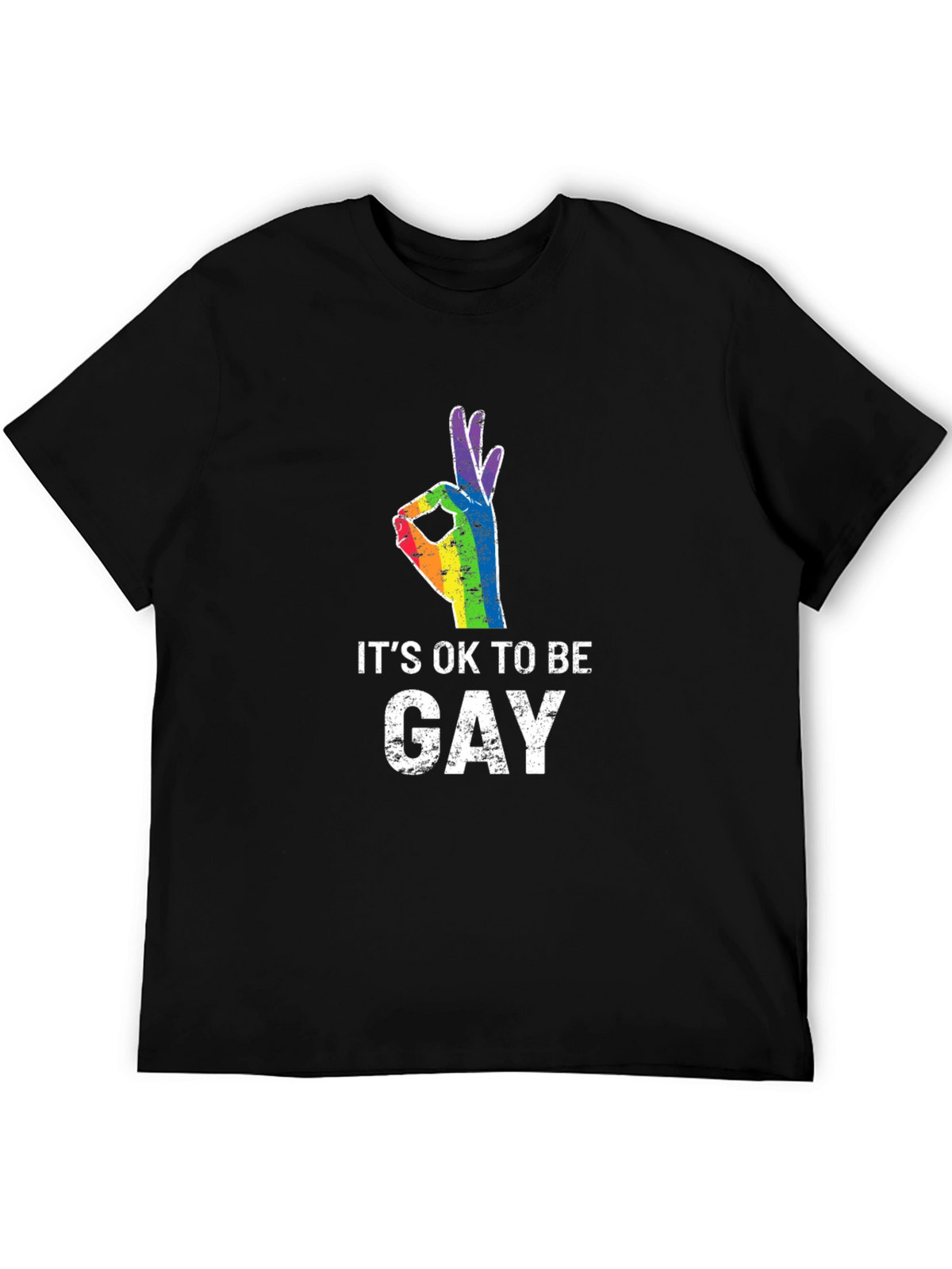 Its Ok To Be Gay T-Shirt Pride LGBTQ