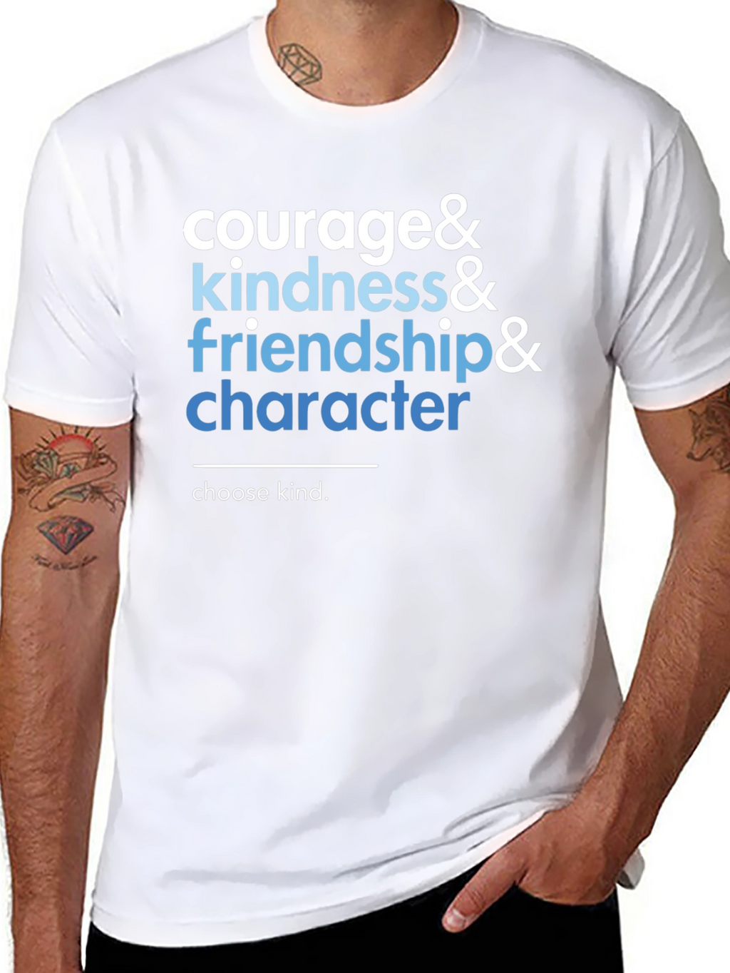 Courage Kindness Character T-Shirt