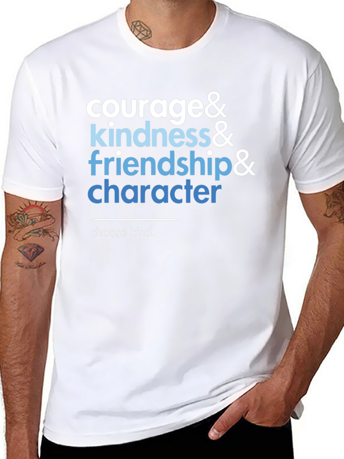 Courage Kindness Character T-Shirt