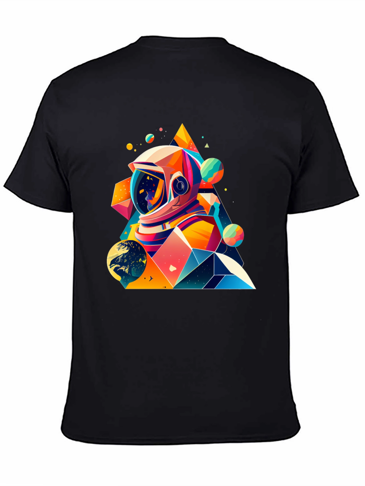 Astronaut Graphic Tee - Space Art T-Shirt
