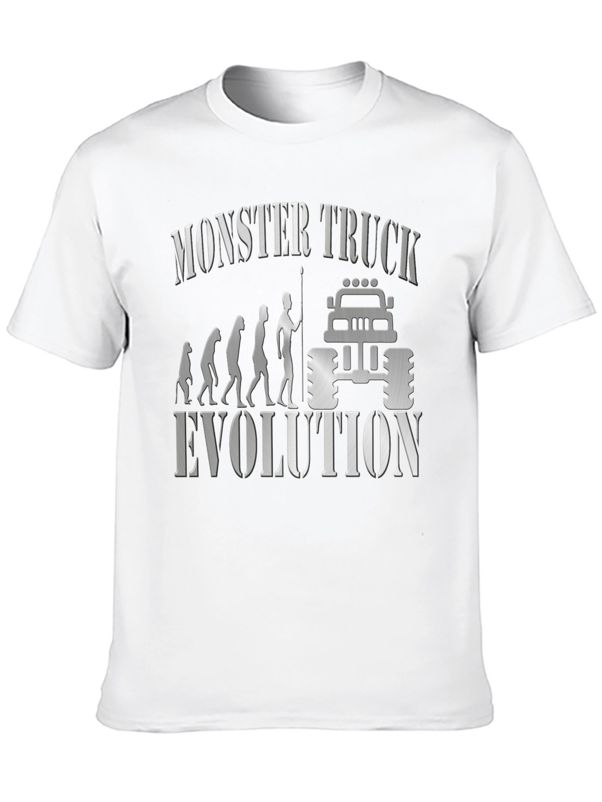 Monster Truck Evolution Graphic T-Shirt