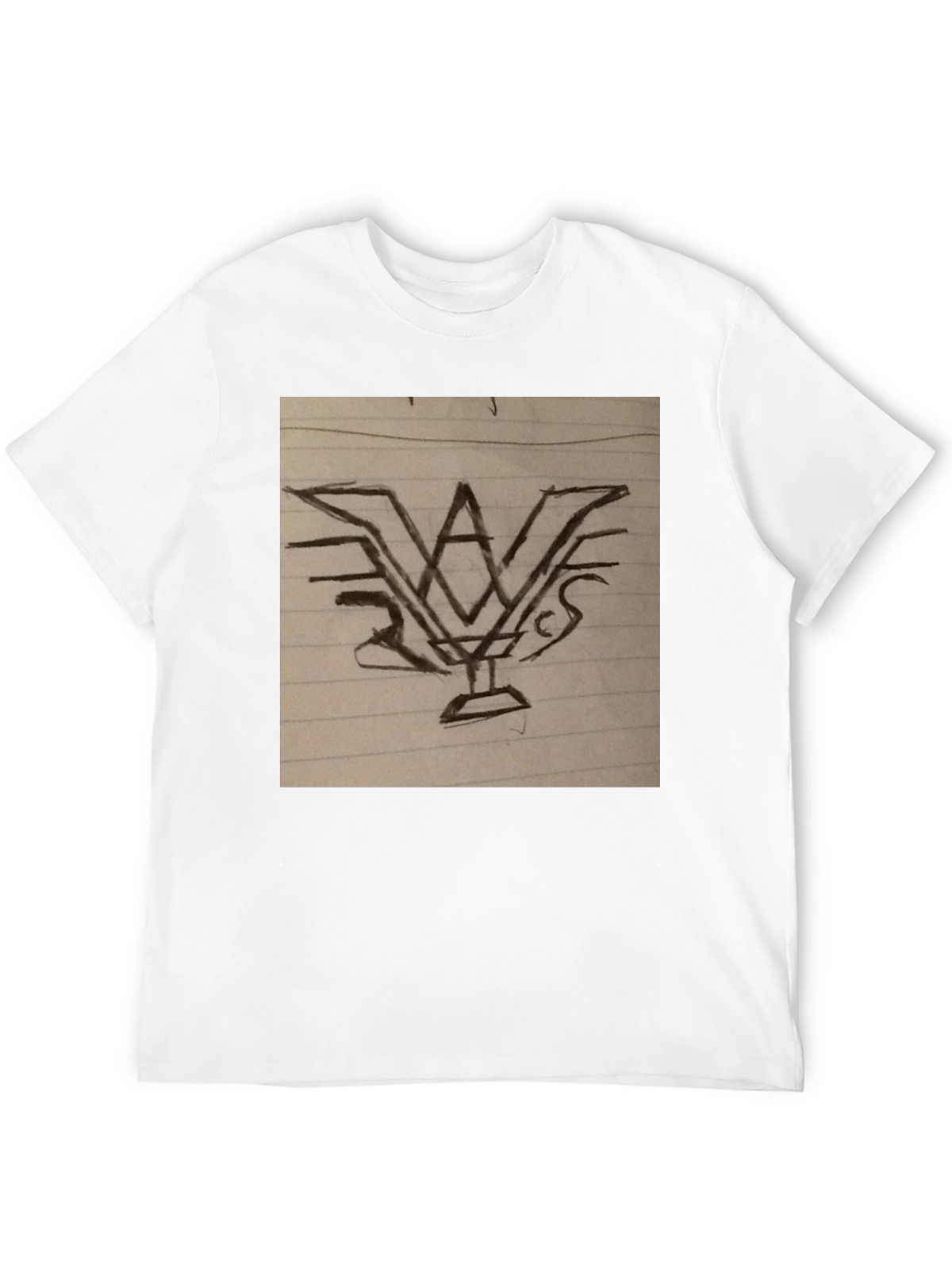 Abstract Graphic Print T-Shirt
