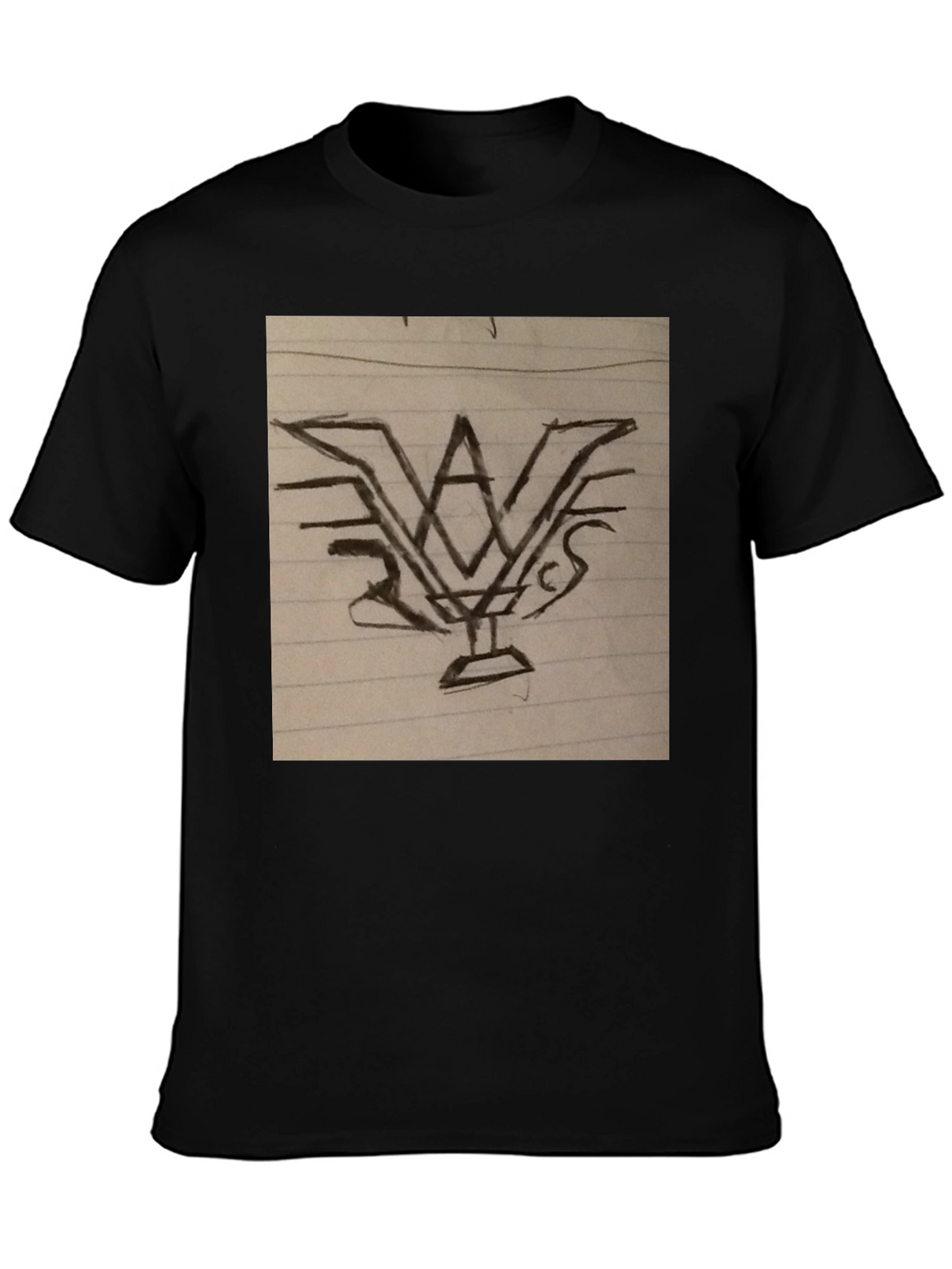 Abstract Graphic Print T-Shirt