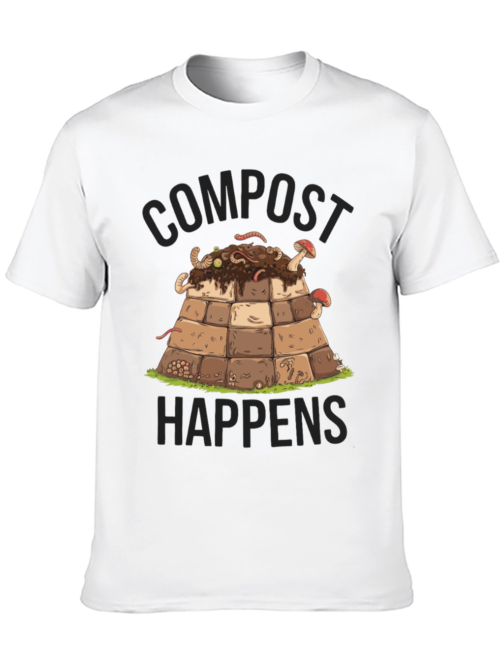 Compost Happens Graphic Tee