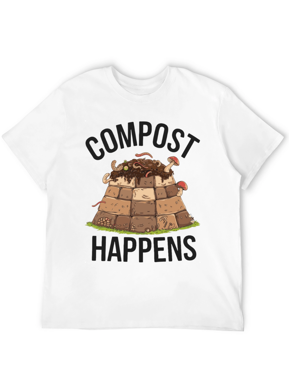 Compost Happens Graphic Tee