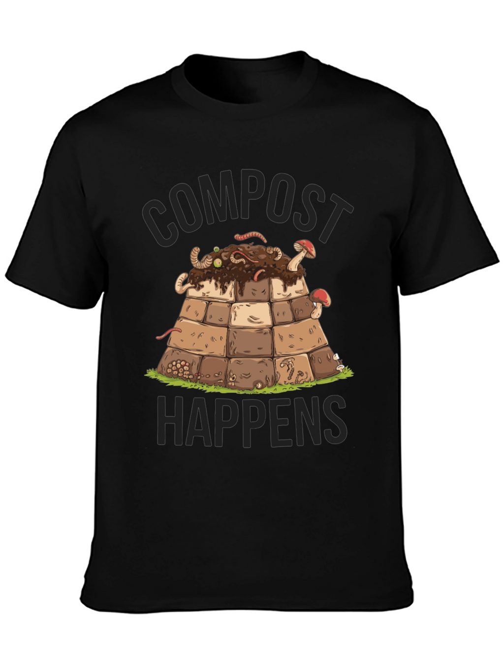 Compost Happens Graphic Tee