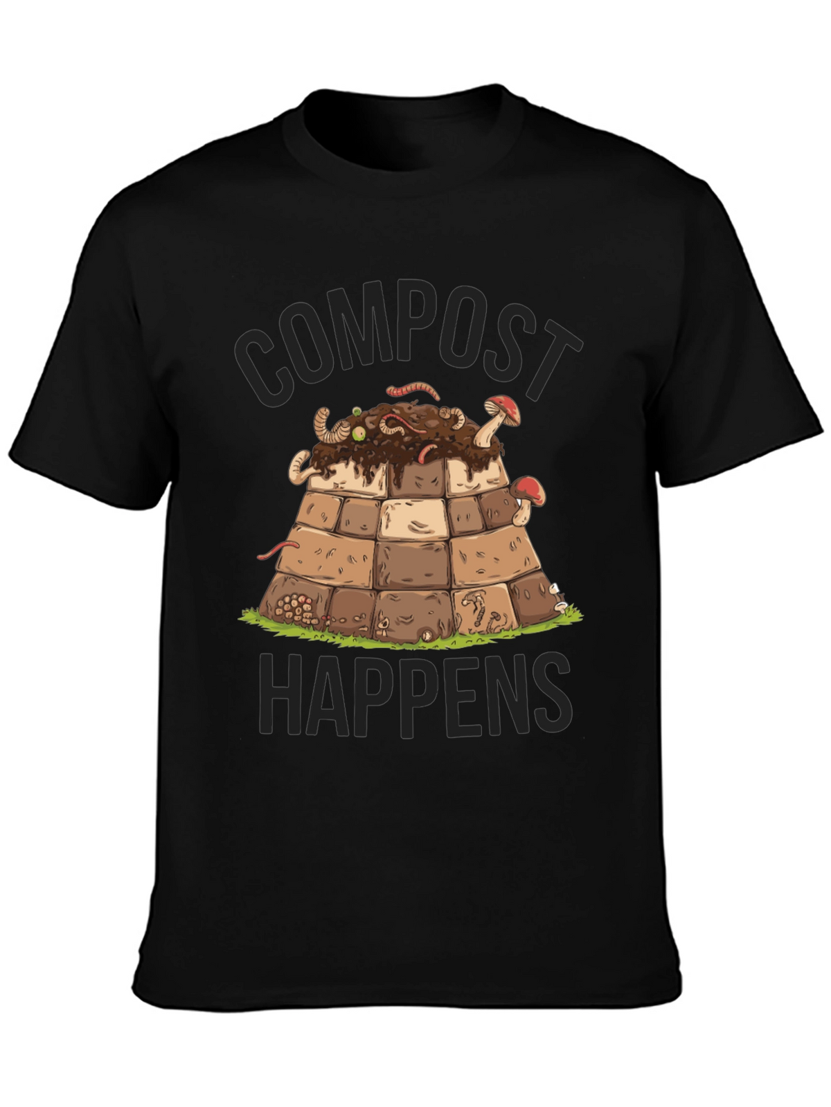 Compost Happens Graphic Tee