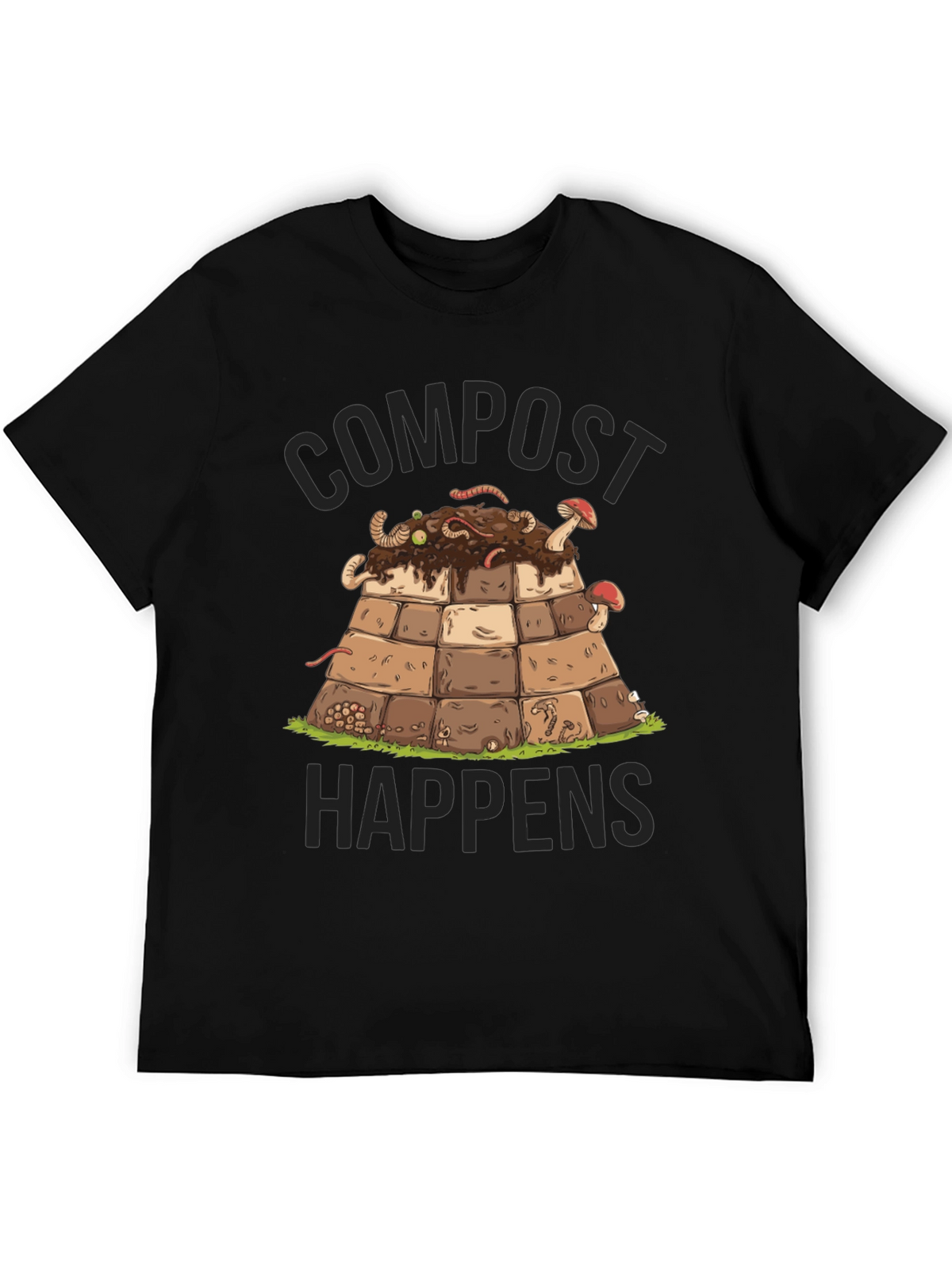 Compost Happens Graphic Tee