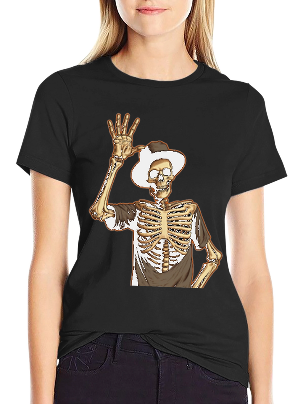 Skeleton Cowboy Graphic Tee
