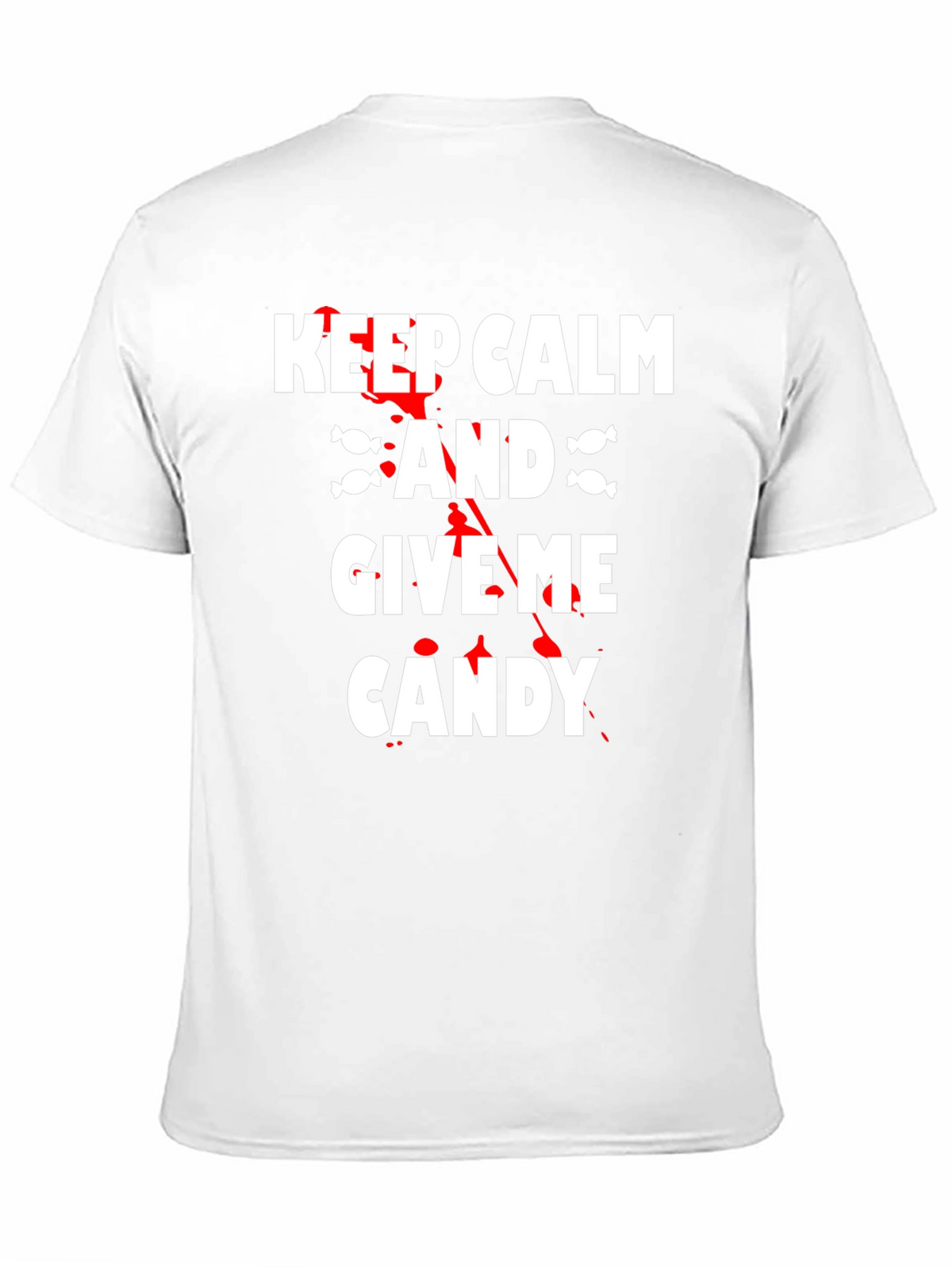 Keep Calm Give Me Candy T-Shirt - Halloween Tee