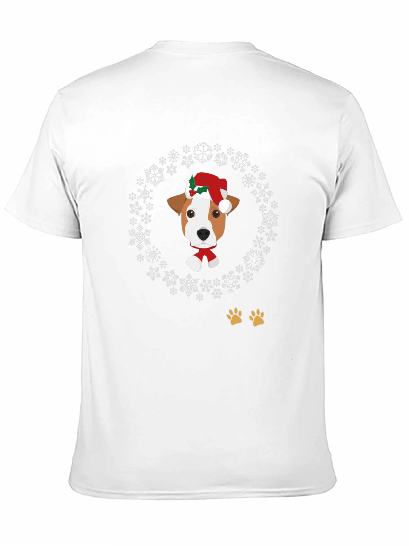 Festive Dog Snowflake T-Shirt