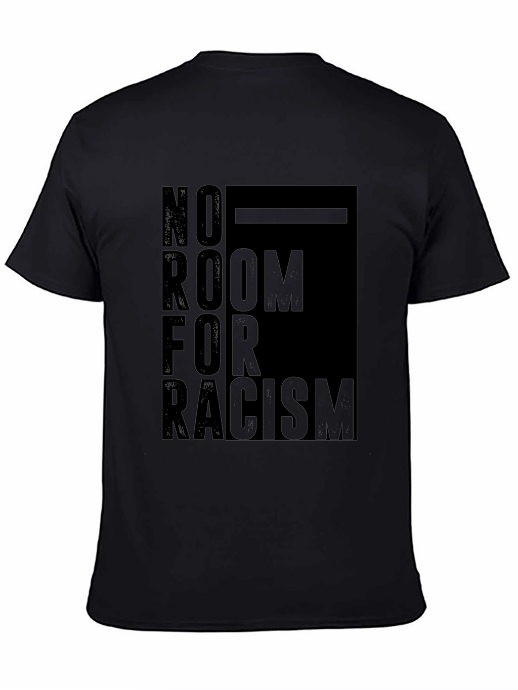 No Room For Racism Graphic Tee - Black