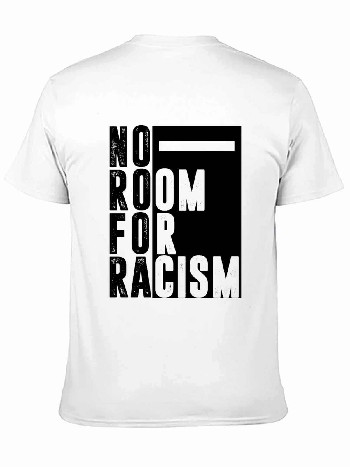 No Room For Racism Graphic Tee - Black