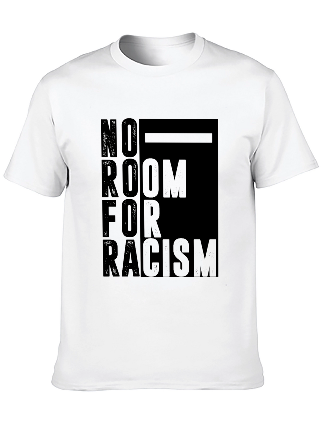No Room For Racism Graphic Tee - Black