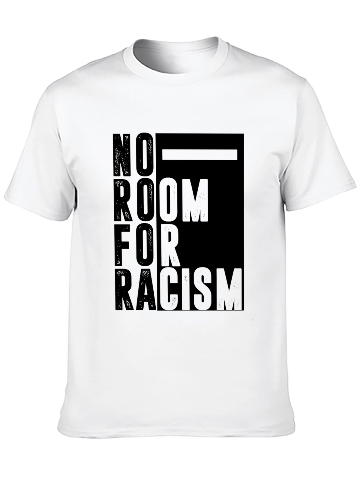 No Room For Racism Graphic Tee - Black