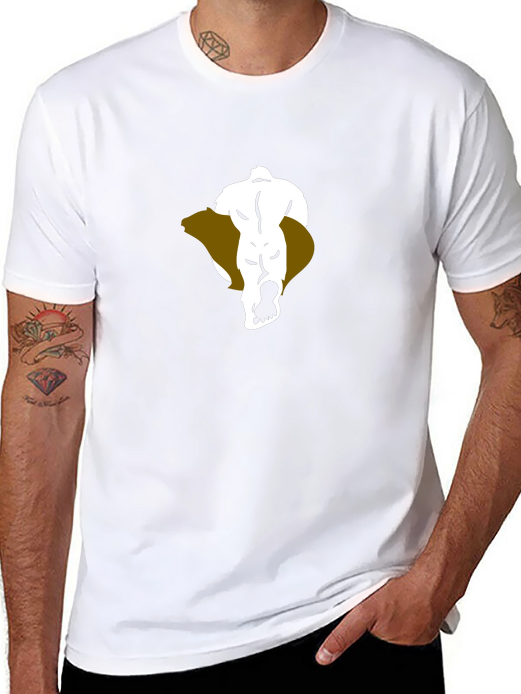 Graphic Tee - Roaring Bear Design