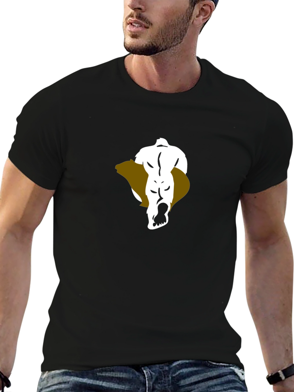 Graphic Tee - Roaring Bear Design
