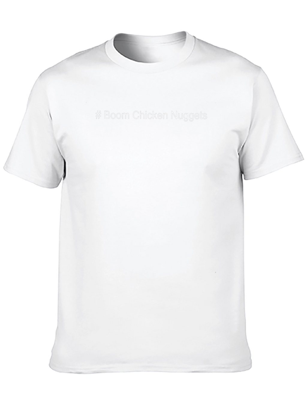 Boom Chicken Nuggets Black T-Shirt
