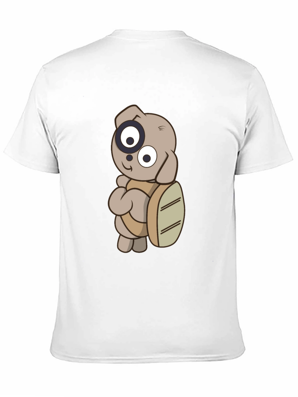 Cartoon Dog T-Shirt - Casual Graphic Tee