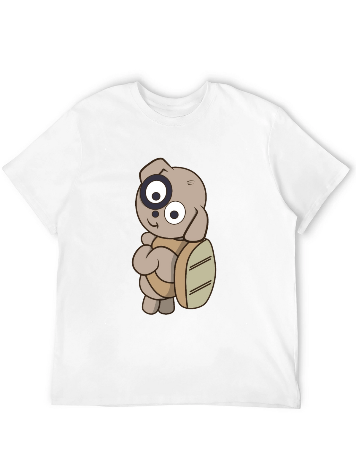 Cartoon Dog T-Shirt - Casual Graphic Tee
