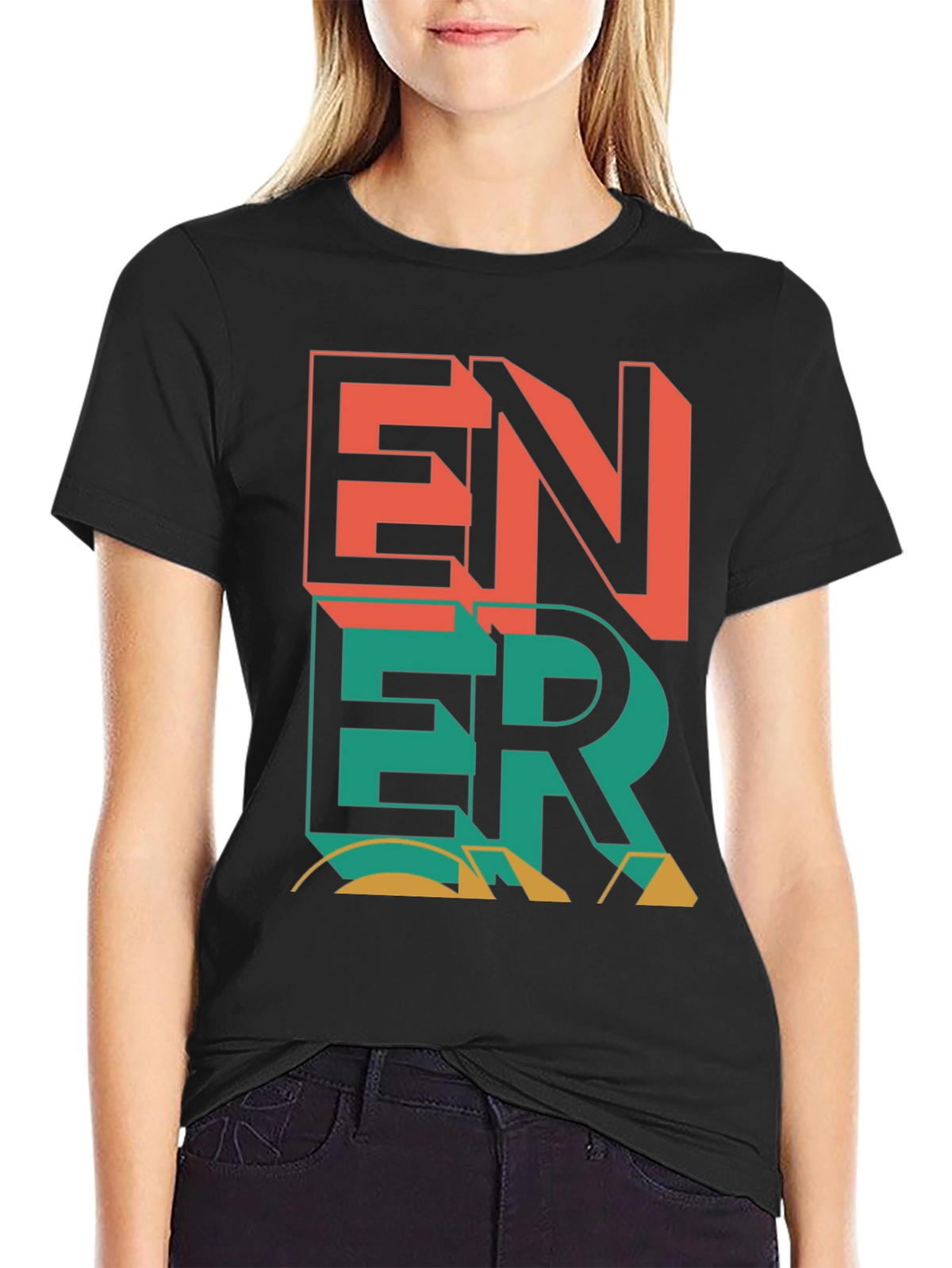 Retro Energy Block T-Shirt
