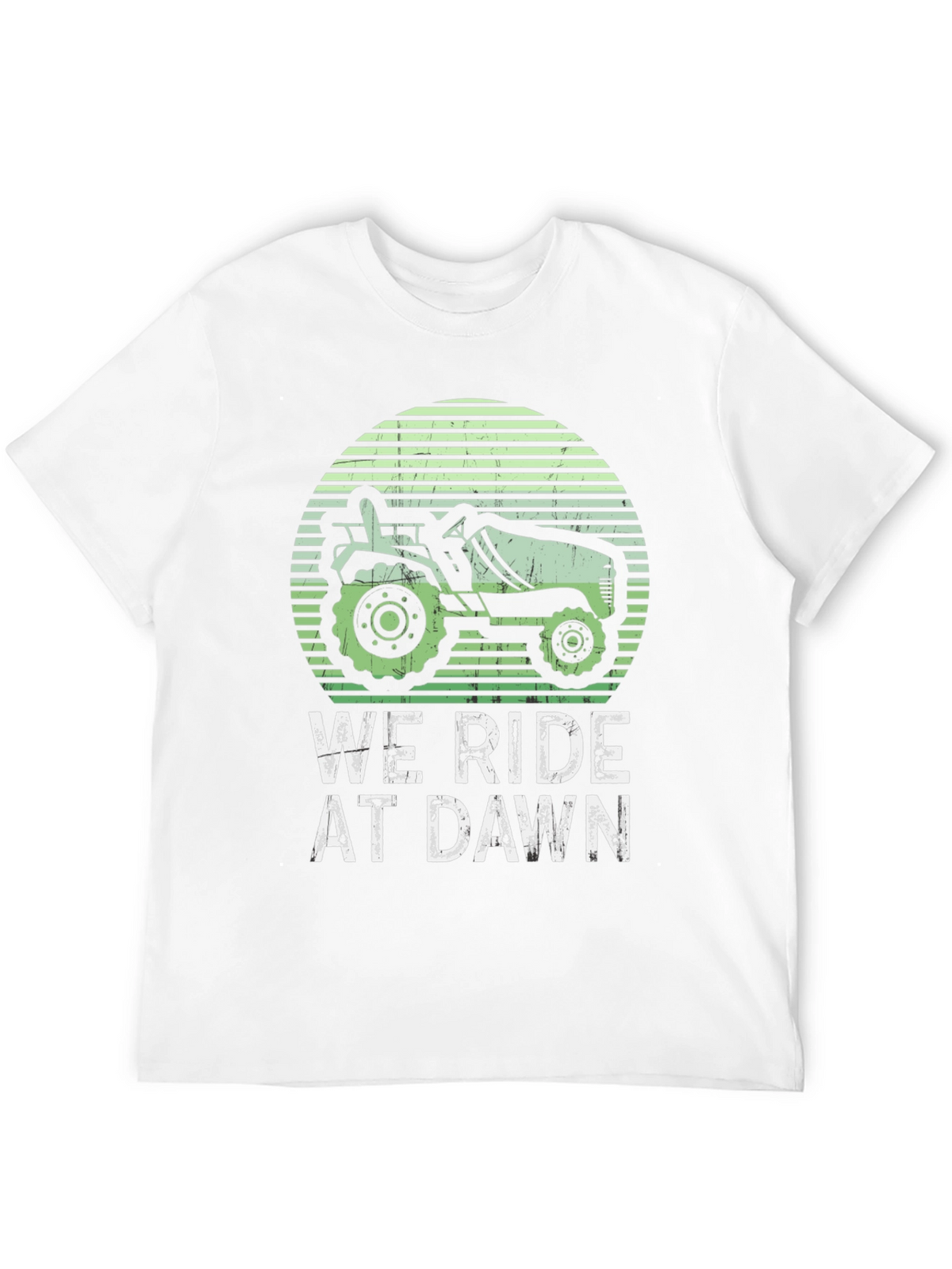 We Ride at Dawn Tractor T-Shirt