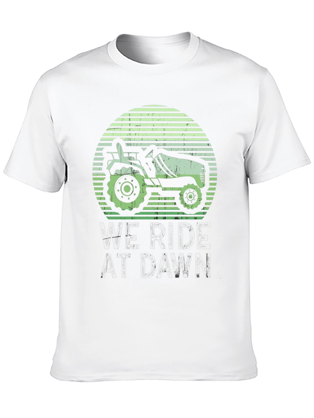 We Ride at Dawn Tractor T-Shirt