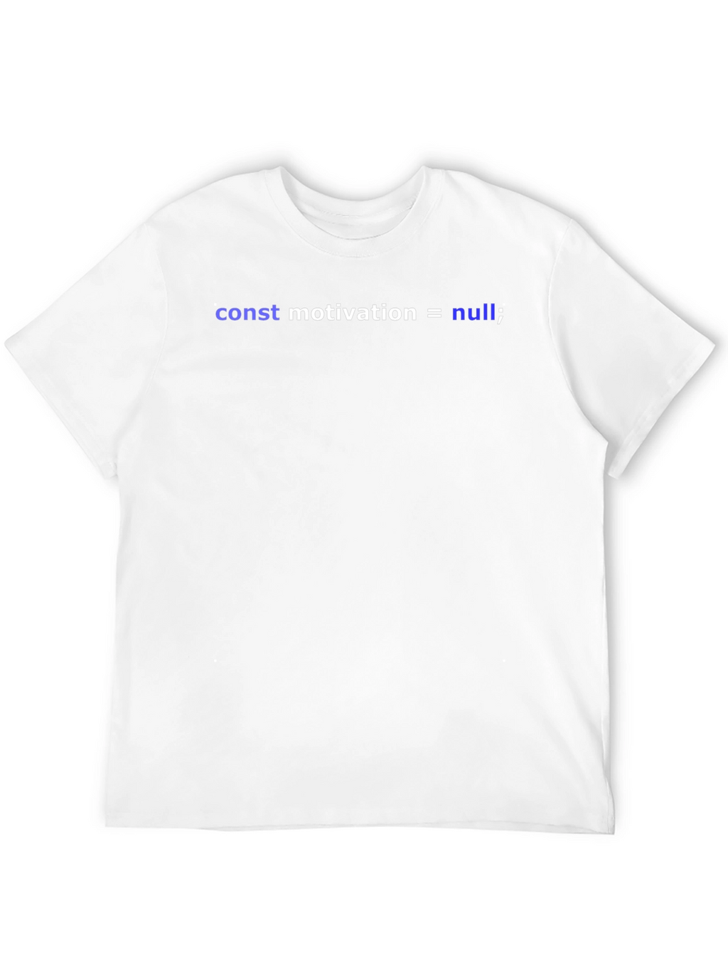 Motivation Null Code T-Shirt