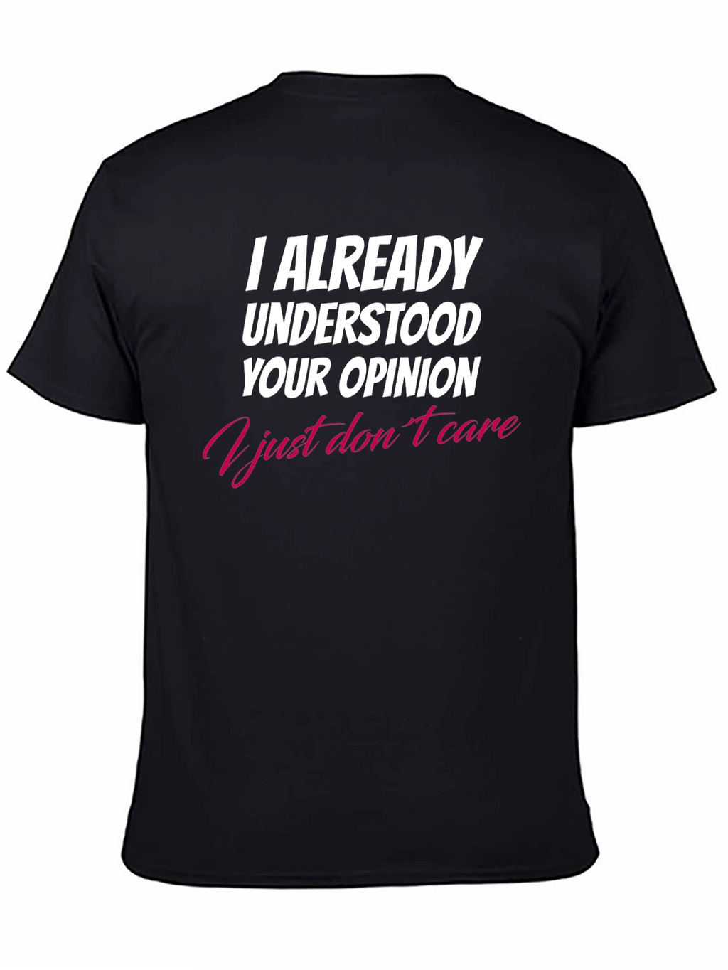 I Already Understood Your Opinion T-Shirt