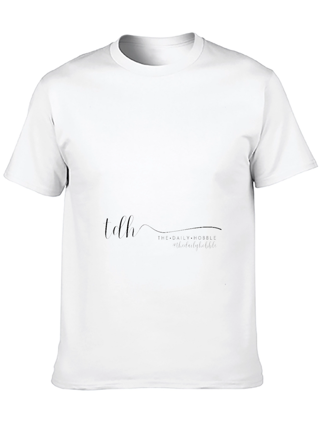 Mens Black Short Sleeve Casual T-Shirt