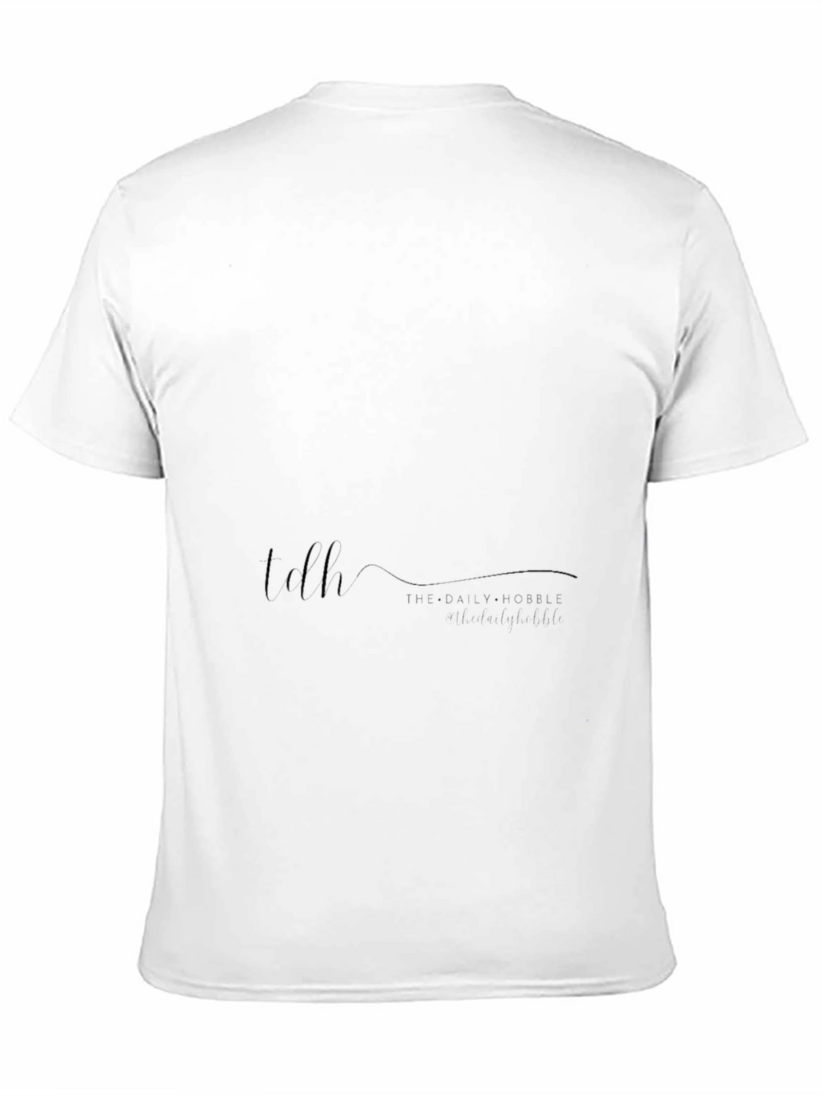 Mens Black Short Sleeve Casual T-Shirt