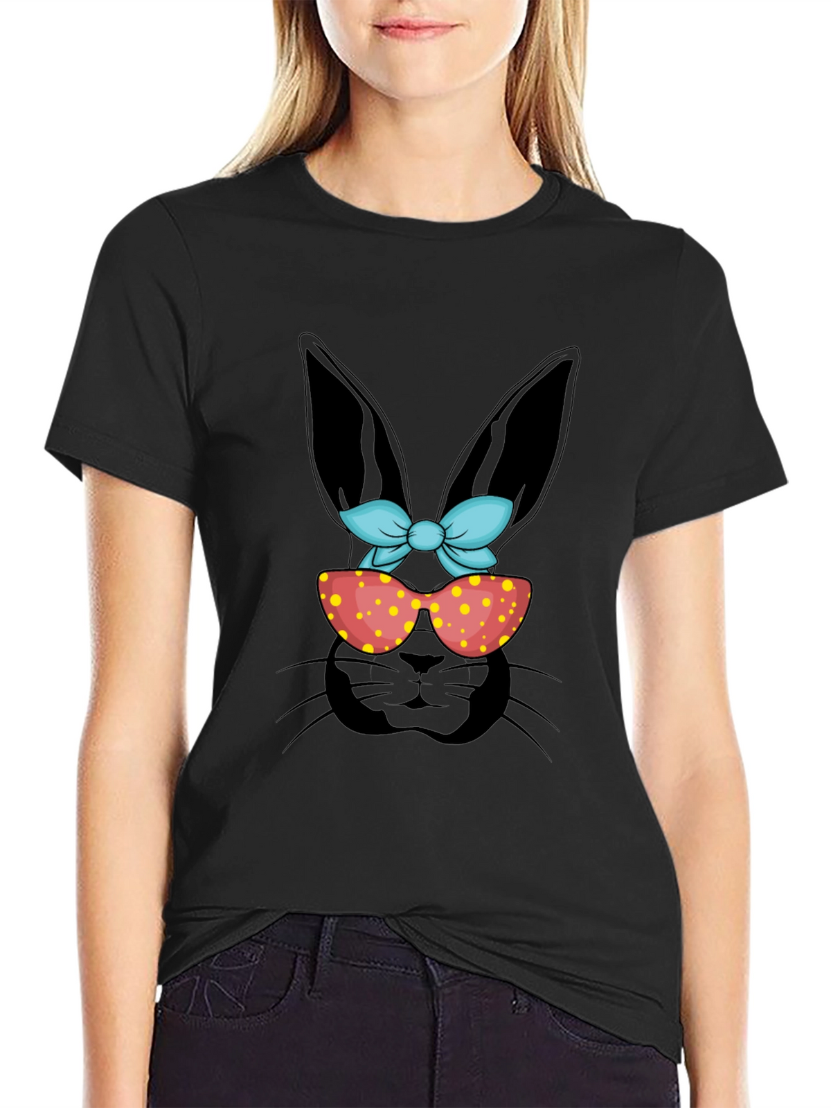 Bunny Sunglasses Graphic Tee