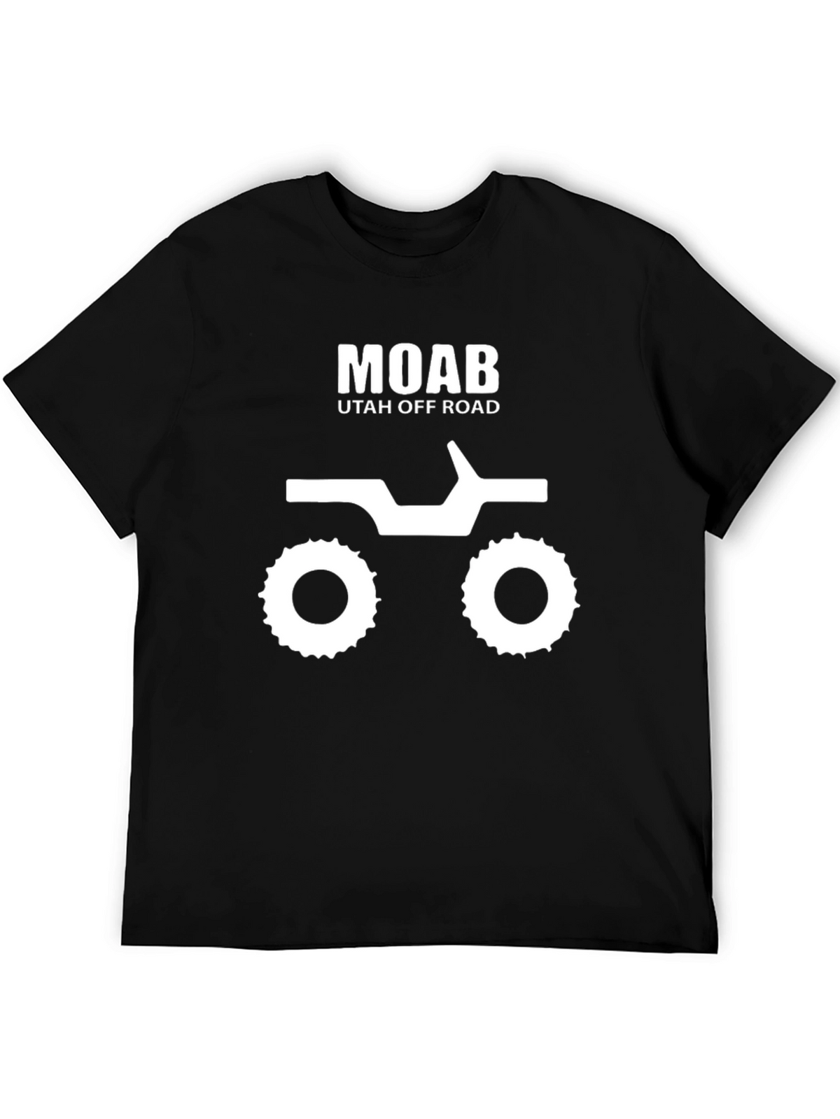 Moab Utah Off Road Black Graphic Tee