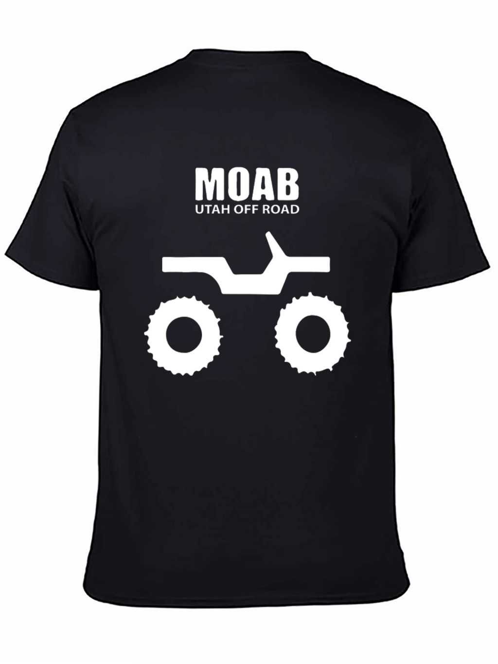 Moab Utah Off Road Black Graphic Tee