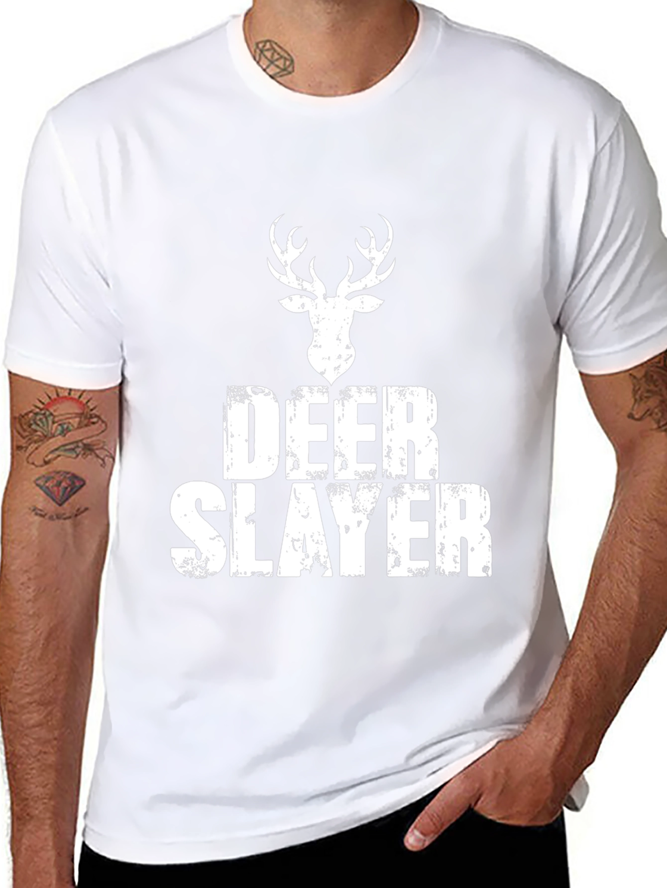 Deer Slayer Graphic Tee - Hunting T-Shirt