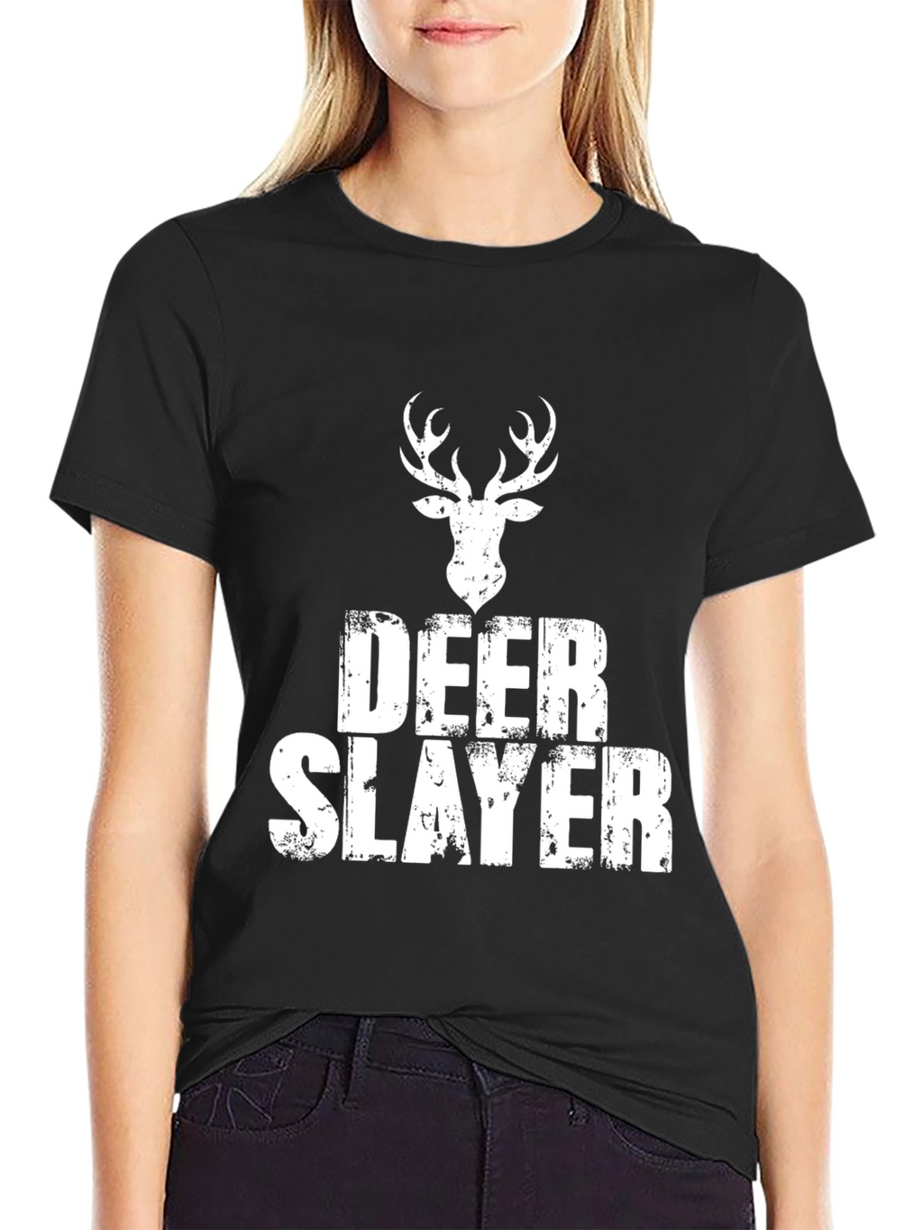 Deer Slayer Graphic Tee - Hunting T-Shirt