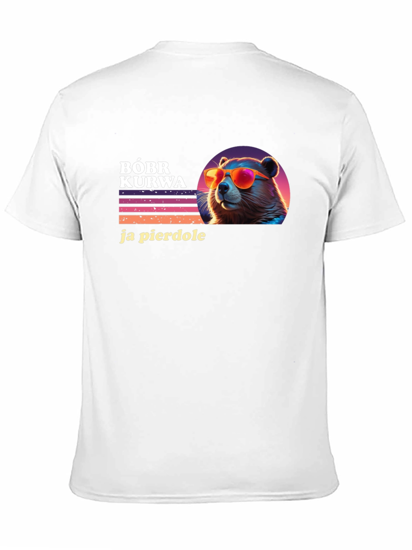 Bóbr Kurwa T-Shirt - Funny Polish Beaver Tee