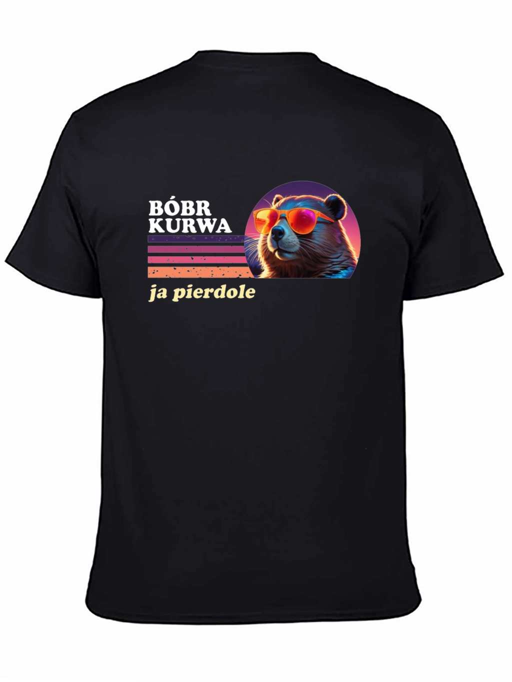 Bóbr Kurwa T-Shirt - Funny Polish Beaver Tee