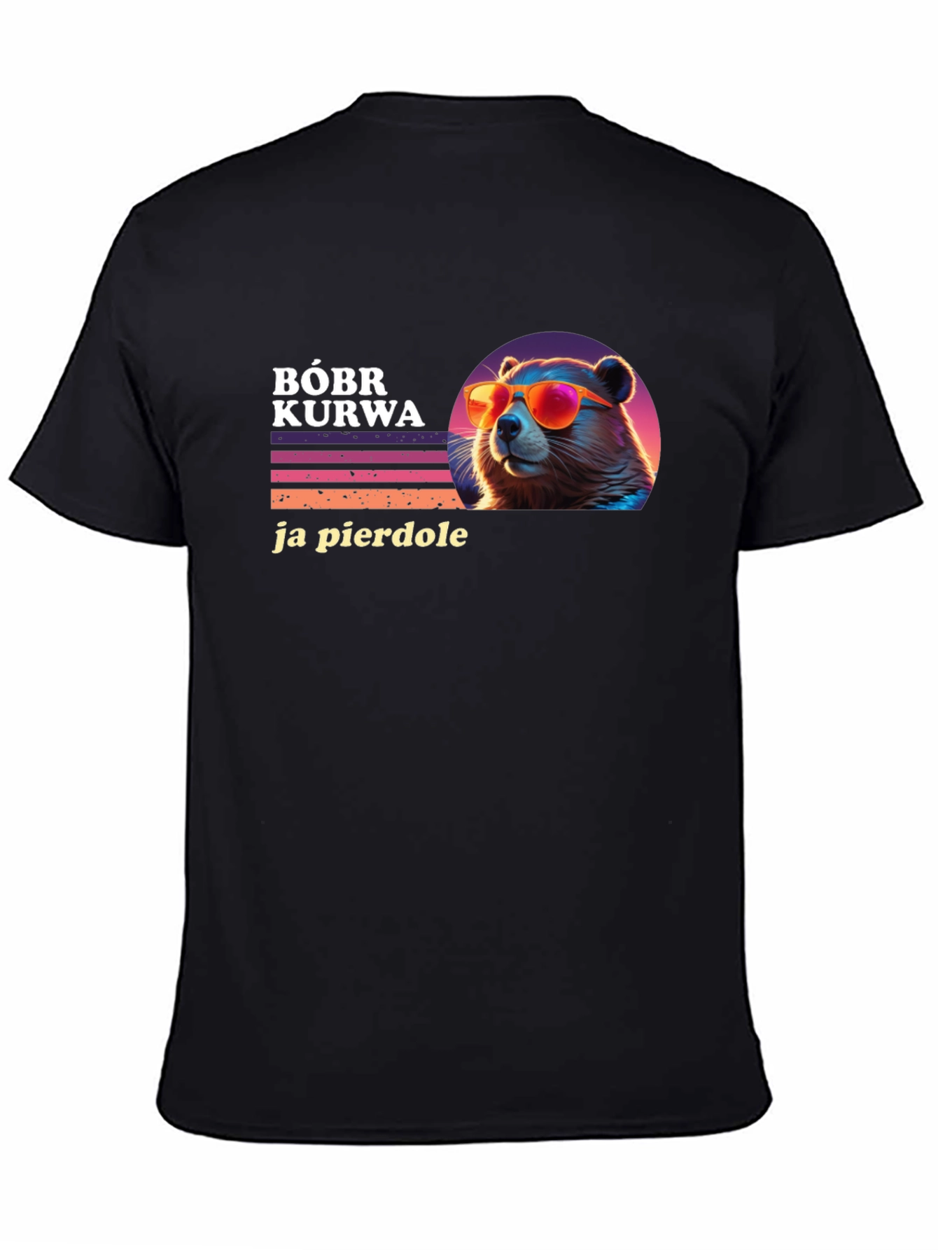 Bóbr Kurwa T-Shirt - Funny Polish Beaver Tee