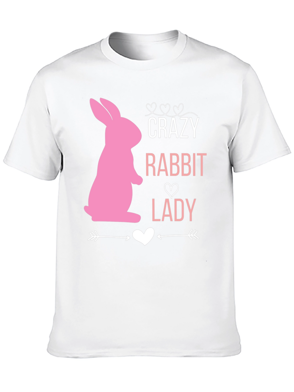 Crazy Rabbit Lady T-Shirt