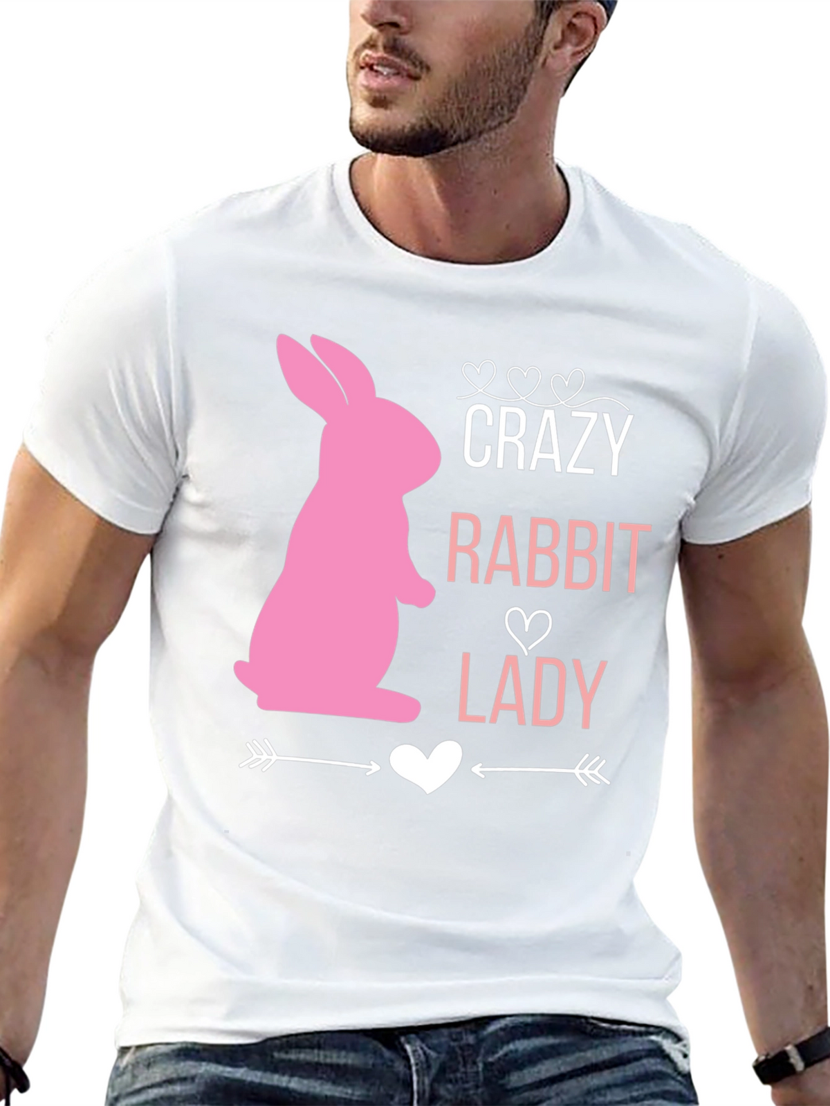 Crazy Rabbit Lady T-Shirt