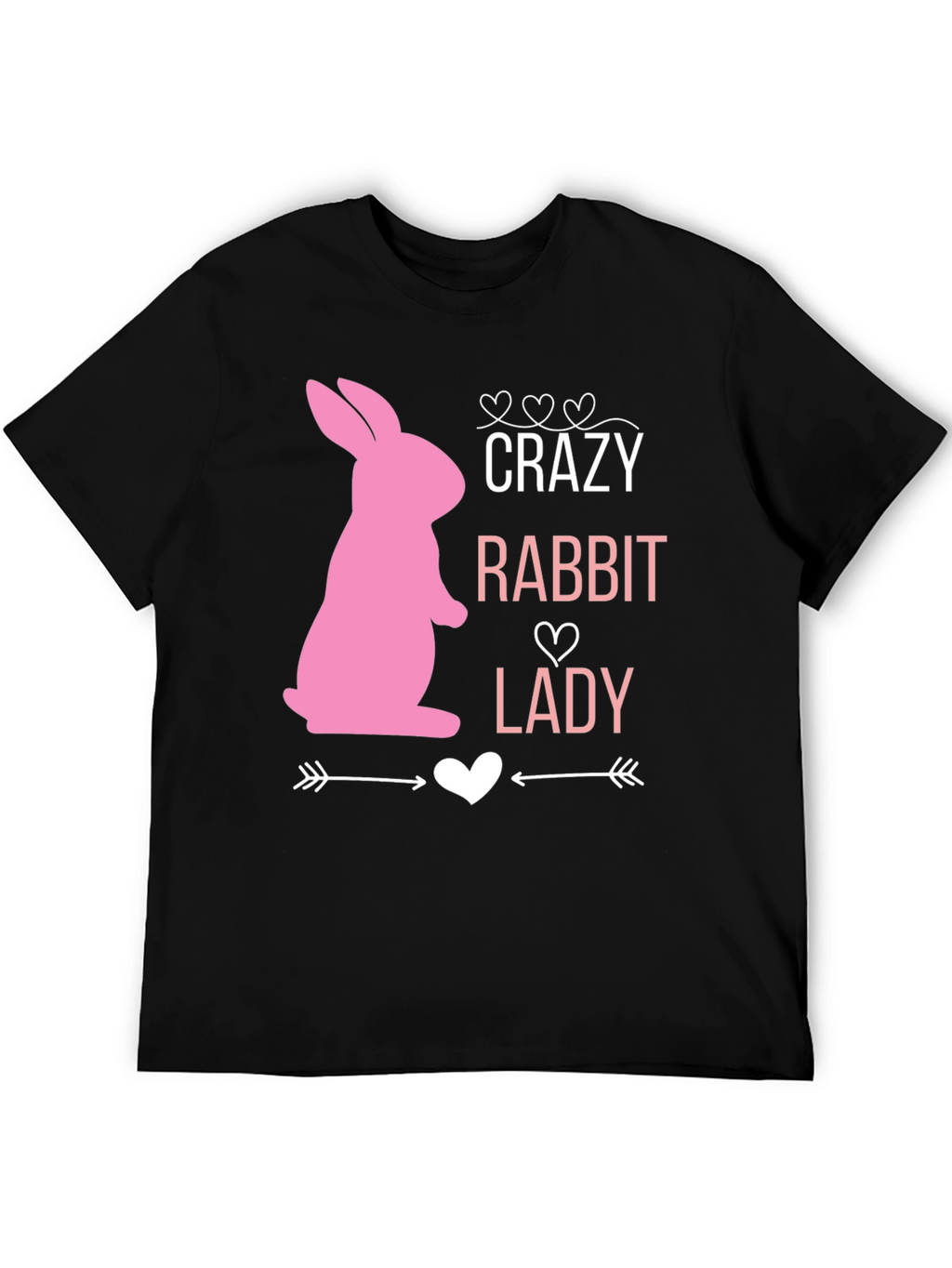 Crazy Rabbit Lady T-Shirt