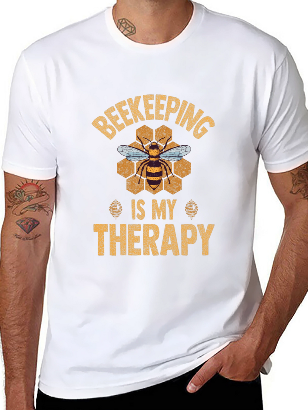 Beekeeping is My Therapy T-Shirt